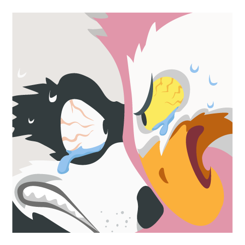 Wie knipperde als eerste met zijn ogen?